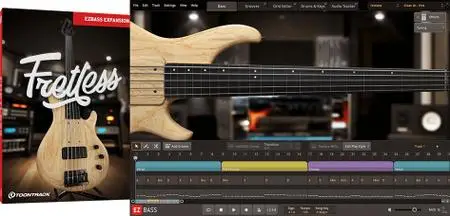 Toontrack Fretless EBX v1.0.0 SOUNDBANK