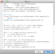 Glyphs v1.3.13 Mac OS X