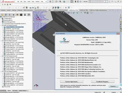 CAMWorks 2020 SP2 Build 2020.04.13