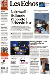 Les Echos du Vendredi 10 Mars 2016