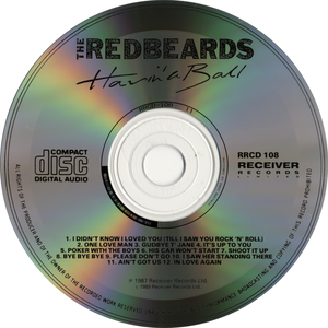 The Redbeards - Havin' A Ball (1987) {Receiver Records RRCD 108}