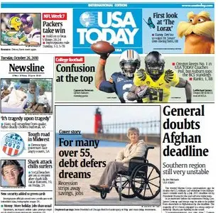 USA Today October 26 2010