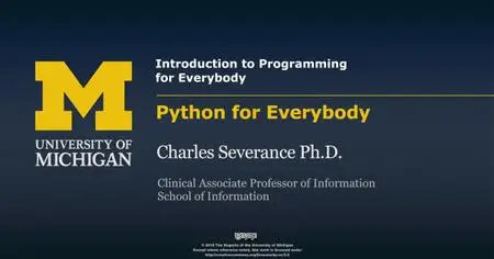 Coursera - Python for Everybody Specialization by University of Michigan