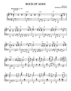 Rock Of Ages [Jazz version] - Augustus M. Toplady (Piano Solo)