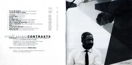 Erroll Garner - Contrasts (1954) {Verve Master Edition 558 077-2 rel 1998}