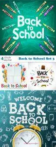 Vectors - Back to School Set 3