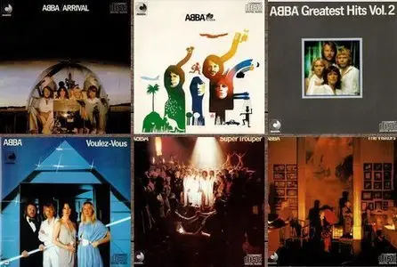 ABBA - Six Albums on Discomate Discs (1976-1981) [1984, Japanese 1st press]