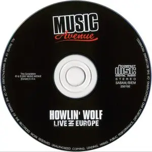 Howlin' Wolf - Live In Europe (1964) {Music Avenue Expanded Re-issue 250192 rel 2007}