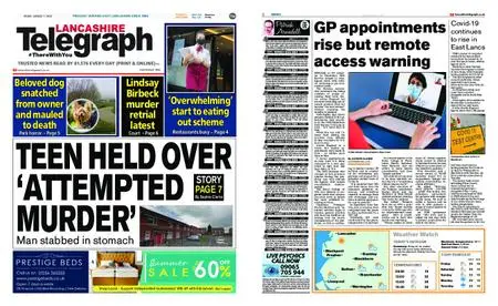 Lancashire Telegraph (Blackburn, Darwen, Hyndburn, Ribble Valley) – August 07, 2020