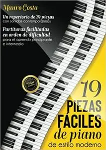 19 piezas fáciles de piano de estilo moderno
