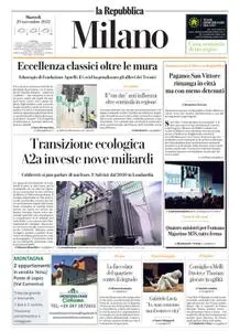 la Repubblica Milano - 29 Novembre 2022
