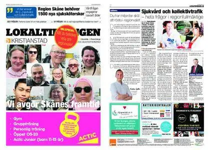 Lokaltidningen Kristianstad – 12 maj 2018
