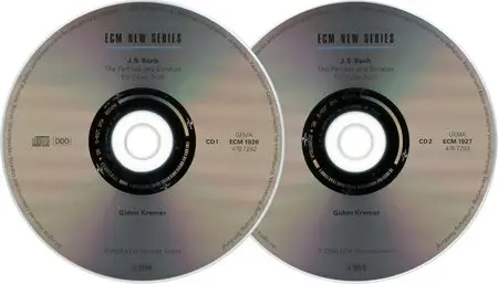 Gidon Kremer - Johann Sebastian Bach: The Sonatas and Partitas for Violin Solo (2005) 2CDs