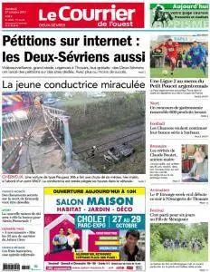 Le Courrier de l'Ouest Deux-Sèvres - 27 Octobre 2017