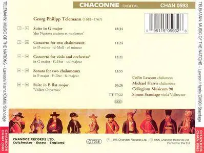 Collegium Musicum 90, Simon Standage - Telemann: Music of the Nations (1996) (Repost)