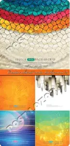 Creative abstract vector background 24