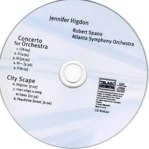 Atlanta Symphony Orchestra, Robert Spano - Jennifer Higdon: City Scape, Concerto For Orchestra (2004)