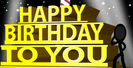 Happy Birthday Ecard - Inkman - Project for After Effects (VideoHive)