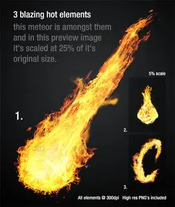 GraphicRiver - Blazing Hot Fire Elements vol1