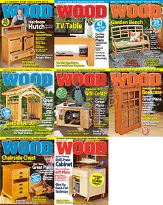 WOOD Magazine - 2014 Full Year Issues Collection