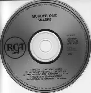 Killers - Murder One (1992) {Japan 1st Press}