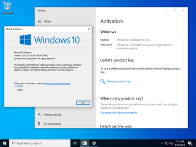 Windows 10 Enterprise LTSC 2021 21H2 Build 19044.2846 Preactivated (x64) Multilingual April 2023