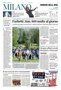 Corriere della Sera Milano - 22 Aprile 2018