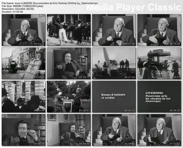 Louis LUMIERE (1960)  Documentaire d'Eric ROHMER  [Re-UP] 