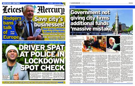 Leicester Mercury – July 11, 2020