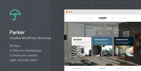 ThemeForest - Parker v1.5.1 - Creative WordPress Showcase - 6906092