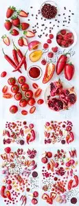 Stock Photo - Red Products