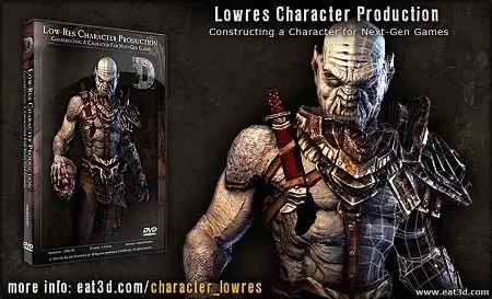 EAT3D: Low-Res Character Production - Constructing A Character For Next-Gen Games [repost]