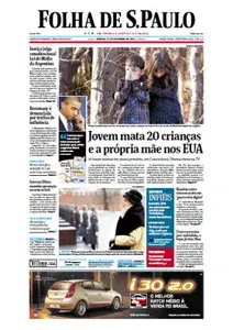 Jornal Folha de São Paulo - 15 de dezembro de 2012 - Sábado