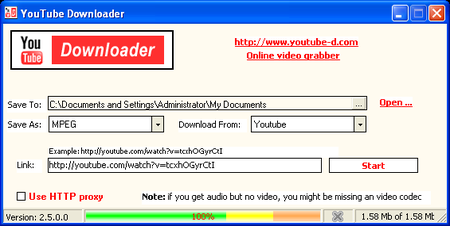 YouTube Downloader 2.51