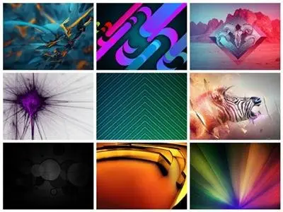 150 Beautiful Abstract HD Wallpapers (Set 18)