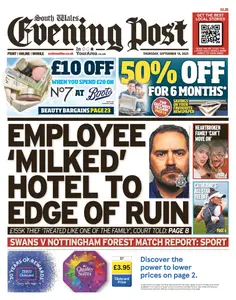South Wales Evening Post - 18 September 2025