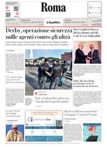 la Repubblica Roma - 19 Settembre 2025