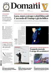 Domani - 15 Ottobre 2025