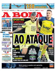A Bola - 25 Julho 2025