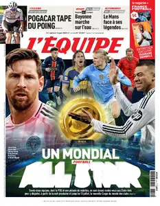 L’equipe du Samedi 14 Juin 2025