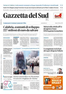 Gazzetta del Sud Catanzaro - 29 Marzo 2025