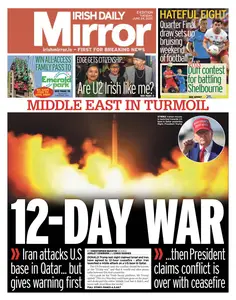 Irish Daily Mirror - 24 June 2025