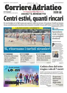 Corriere Adriatico Ascoli - 30 Giugno 2025