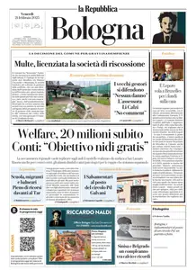 la Repubblica Bologna - 21 Febbraio 2025