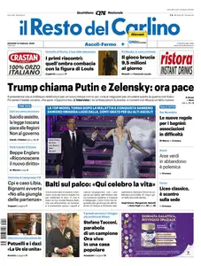 Il Resto del Carlino Ascoli Fermo - 13 Febbraio 2025