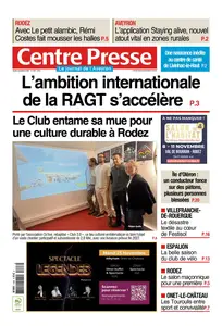 Centre Presse Aveyron - 6 Novembre 2025