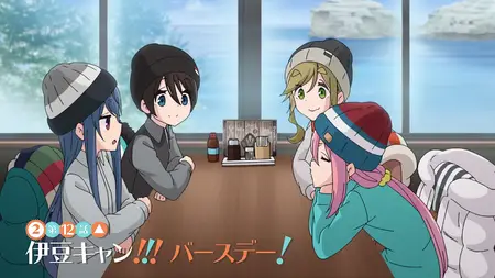 Yuru Camp S2 - 12 (BD 1920x1080 x265-10Bit Flac