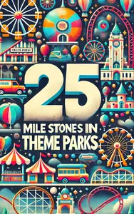 25 Mile Stones In Theme Parks