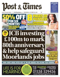 Leek Post And Times - 22 October 2025