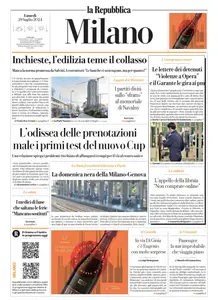 la Repubblica Milano - 29 Luglio 2024